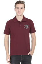 Load image into Gallery viewer, Rose White - Men&#39;s Polo Half Sleeve T-Shirt
