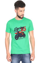 Load image into Gallery viewer, Racing Freedom 85 - Men&#39;s Round Neck Half Sleeve T-Shirt
