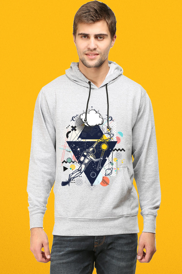 Space Diver - Men's Hooded SweatShirt