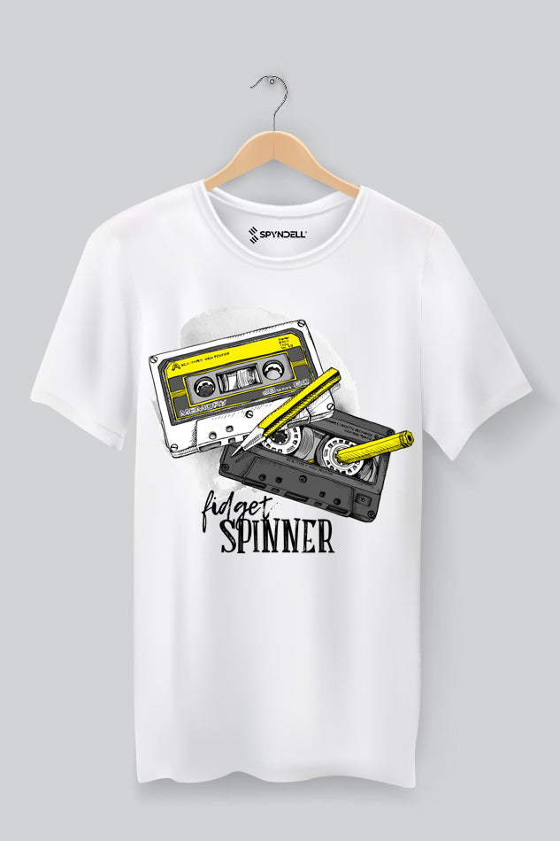 Audio Cassette - Kid's Round Neck Half Sleeve T-Shirt (Boys)