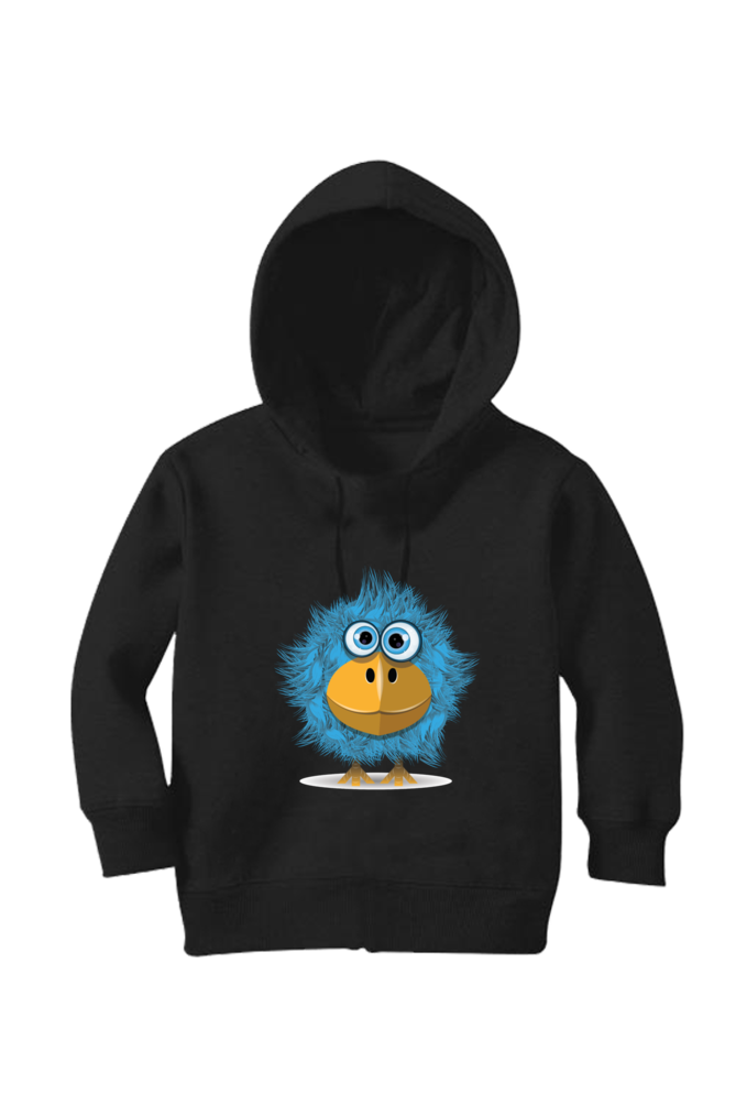 Big Eyed Blue Bird - Kid's Hooded SweatShirt