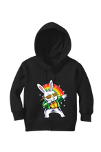 Load image into Gallery viewer, Rainbow Rabbit - Kid&#39;s Hooded SweatShirt
