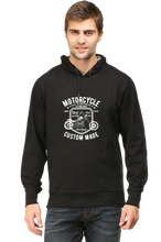 Load image into Gallery viewer, Motorcycle Custom White - Hooded SweatShirt
