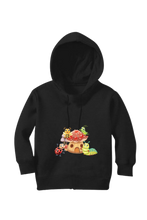 Load image into Gallery viewer, Funny Insects with Mushroom House - Kid&#39;s Hooded SweatShirt
