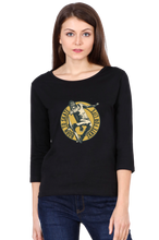 Load image into Gallery viewer, Born to Skate - Women&#39;s Round Neck Full Sleeve T-Shirt
