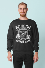 Load image into Gallery viewer, Motorcycle Custom White - SweatShirt
