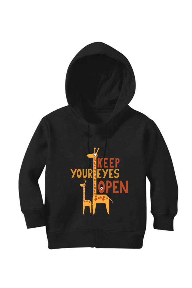 Keep your Eyes Open - Kid's Hooded SweatShirt