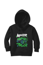 Load image into Gallery viewer, Green Monster Truck - Kid&#39;s Hooded SweatShirt
