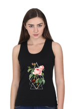 Load image into Gallery viewer, Rose and Butterfly - Women&#39;s Tank Top
