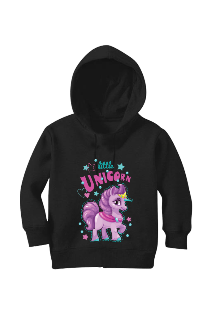 Little Purple Unicorn - Kid's Hooded SweatShirt