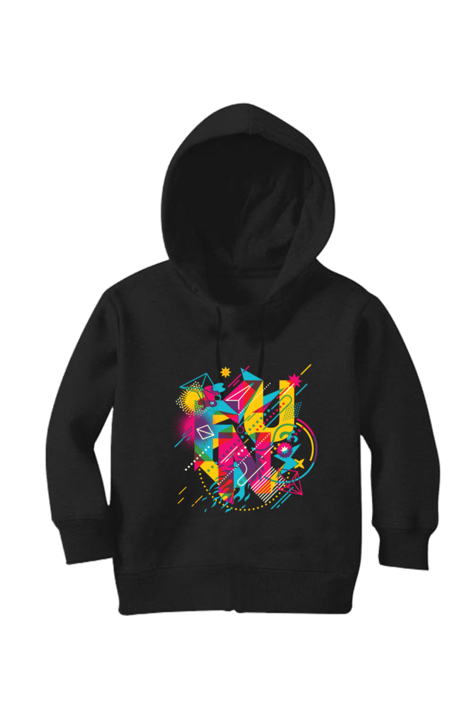 Colourful Fun - Kid's Hooded SweatShirt