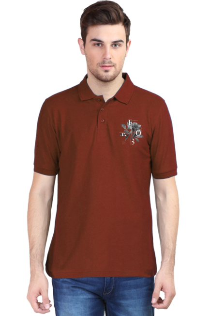 Rose White - Men's Polo Half Sleeve T-Shirt