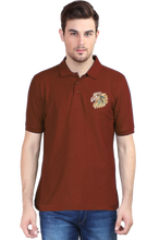 Load image into Gallery viewer, Lion - Men&#39;s Polo Half Sleeve T-Shirt
