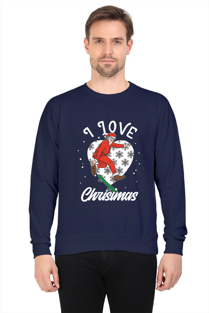 I Love Skating Santa Cruz - Men's SweatShirt