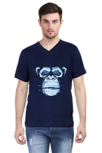 Load image into Gallery viewer, Blue Chimp- Men&#39;s V-Neck Half Sleeve T-Shirt
