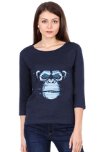 Load image into Gallery viewer, Blue Chimp - Women&#39;s Round Neck Full Sleeve T-Shirt
