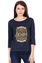 Load image into Gallery viewer, San Francisco Denim - Women&#39;s Round Neck Full Sleeve T-Shirt
