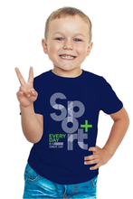 Load image into Gallery viewer, Positive Sport Everyday - Kid&#39;s Round Neck Half Sleeve T-Shirt
