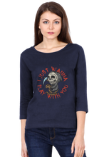 Load image into Gallery viewer, Halloween I Just Wanna Play With You - Women&#39;s Round Neck Full Sleeve T-Shirt
