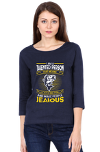 Load image into Gallery viewer, Jealous - Women&#39;s Round Neck Full Sleeve T-Shirt
