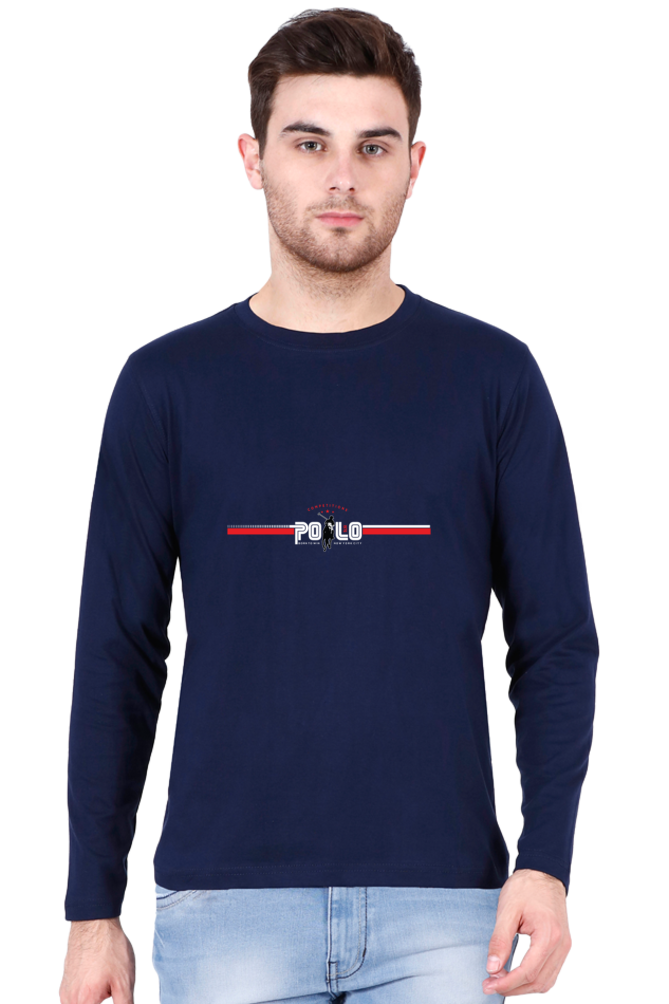 Polo Competition 1976 - Men's Round Neck Full Sleeve T-Shirt