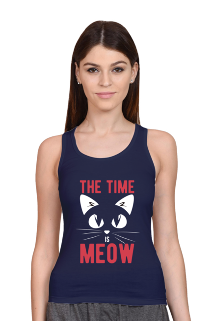 The Time Meow - Women's Tank Top
