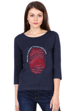 Load image into Gallery viewer, Thumb Impression  - Women&#39;s Round Neck Full Sleeve T-Shirt
