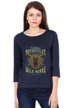 Load image into Gallery viewer, Wild Bears Garage - Women&#39;s Round Neck Full Sleeve T-Shirt
