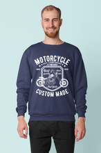 Load image into Gallery viewer, Motorcycle Custom White - SweatShirt
