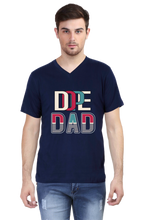 Load image into Gallery viewer, Dope Dad - Men&#39;s V-Neck Half Sleeve T-Shirt
