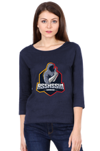 Load image into Gallery viewer, Assassin Squad - Women&#39;s Round Neck Full Sleeve T-Shirt
