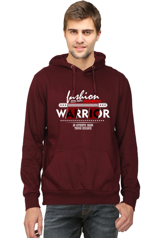 Fashion Warrior Casual - Men's Hooded SweatShirt