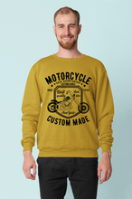 Load image into Gallery viewer, Motorcycle Custom Black - SweatShirt
