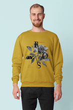 Load image into Gallery viewer, Rose Black - SweatShirt
