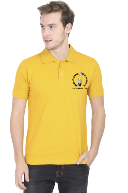 Corona WTF - Men's Polo Half Sleeve T-Shirt