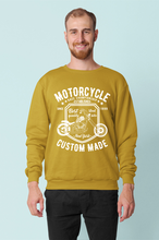 Load image into Gallery viewer, Motorcycle Custom White - SweatShirt
