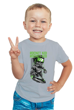 Load image into Gallery viewer, Rocket Kid - Kid&#39;s Round Neck Half Sleeve T-Shirt
