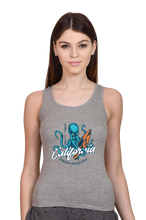 Load image into Gallery viewer, Surfing Octopus - Women&#39;s Tank Top
