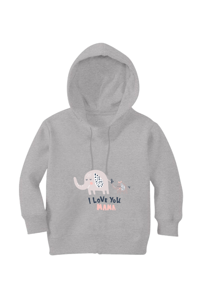 Marching Elephants - Kid's Hooded SweatShirt