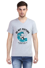 Load image into Gallery viewer, Do Not Disturb - Men&#39;s V-Neck Half Sleeve T-Shirt
