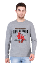 Load image into Gallery viewer, Boxing - Men's Round Neck Full Sleeve T-Shirt
