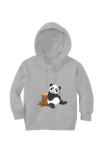 Load image into Gallery viewer, Surprised Panda - Kid&#39;s Hooded SweatShirt
