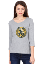 Load image into Gallery viewer, Born to Skate - Women&#39;s Round Neck Full Sleeve T-Shirt
