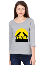 Load image into Gallery viewer, Cats - Women&#39;s Round Neck Full Sleeve T-Shirt
