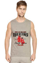 Load image into Gallery viewer, Boxing - Men&#39;s Round Neck Sleeveless T-Shirt
