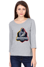 Load image into Gallery viewer, Assassin Squad - Women&#39;s Round Neck Full Sleeve T-Shirt
