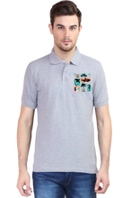 Load image into Gallery viewer, Ocean Life - Men&#39;s Polo Half Sleeve T-Shirt
