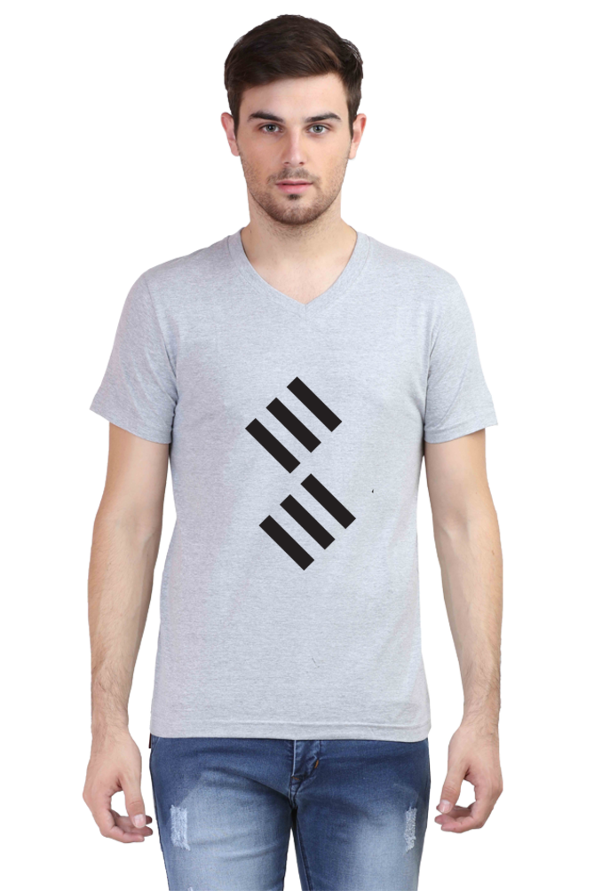 Spyndell Icon - Men's V-Neck Half Sleeve T-Shirt