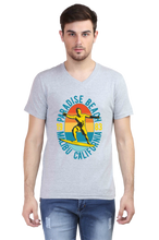 Load image into Gallery viewer, Malibu Paradise Beach - Men&#39;s V-Neck Half Sleeve T-Shirt
