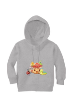 Load image into Gallery viewer, Funny Insects with Mushroom House - Kid&#39;s Hooded SweatShirt
